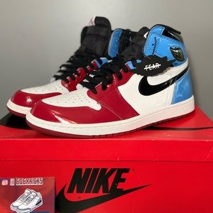 SOLD ON INSTAGRAM @606xkicks ‘Fearless’ Jordan 1 🛡